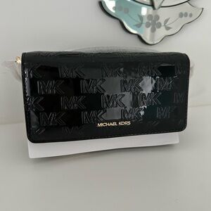 Michael Kors Patent Leather Black Crossover
